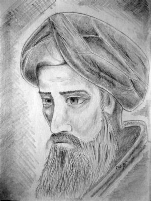 Il Ritratto di Ahmad ibn Khalil: Uno studio della maestà e della profondità psicologica